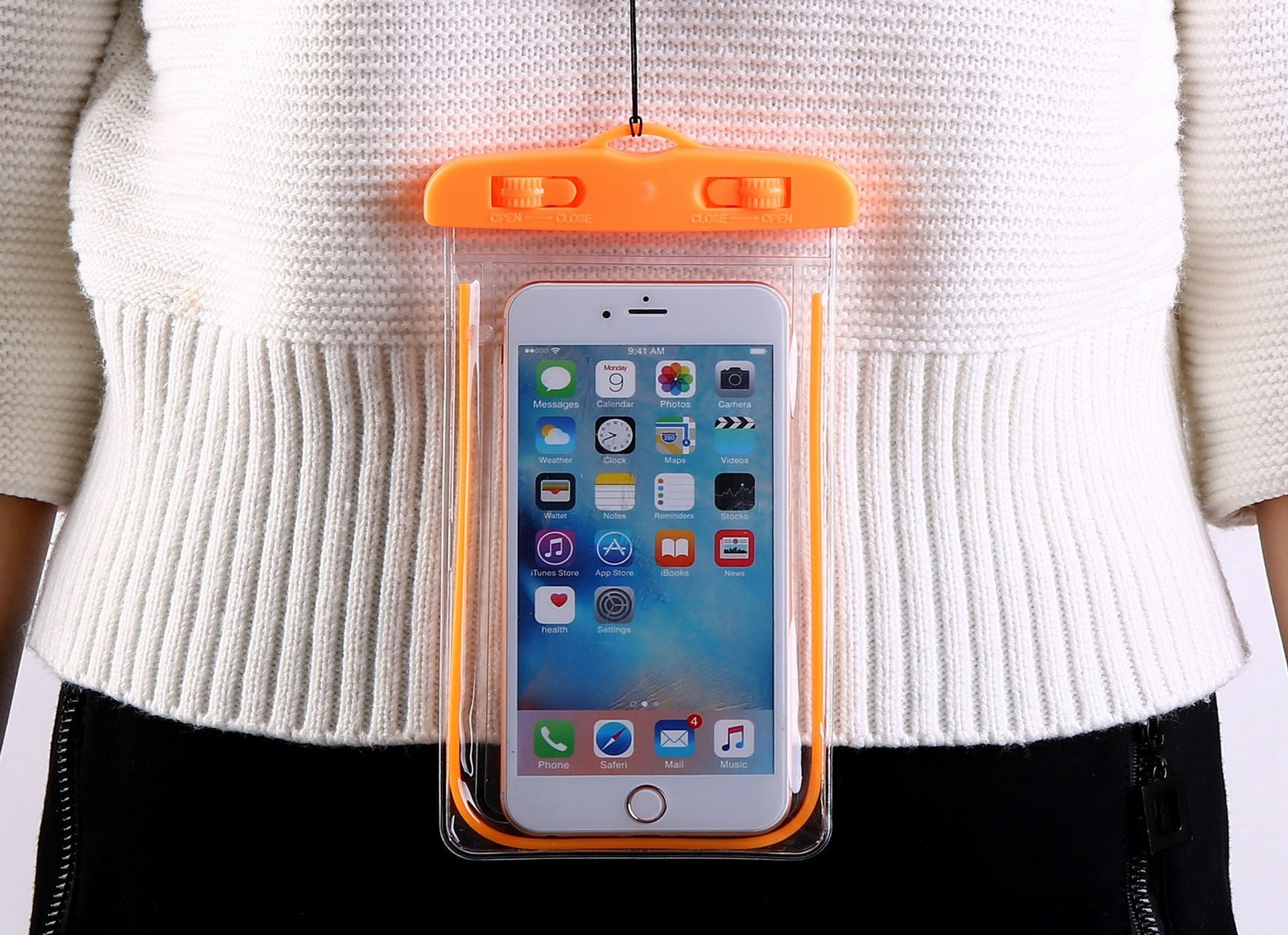 Waterproof armband. Waterproof iPhone case. waterproof smartphone case -  H2O Audio