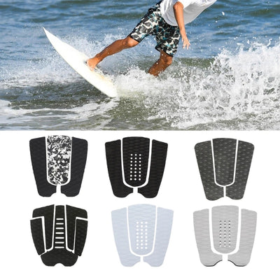 OOTDTY Traction Pads Surfboard Deck Traction Pad for Soft Board