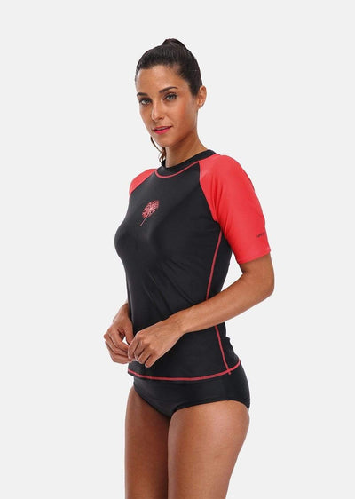 CSG Womens Short Sleeve Rash Guard  -  Cheap Surf Gear