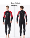 Premium 3MM Neoprene Wetsuit Men One-Piece Suits Keep Warm Surf Scuba Diving Suit Fishing Spearfishing Kitesurf Women WetSuit